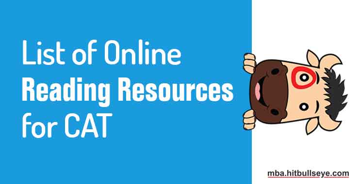 List of Online Reading Resources for CAT - Hitbullseye