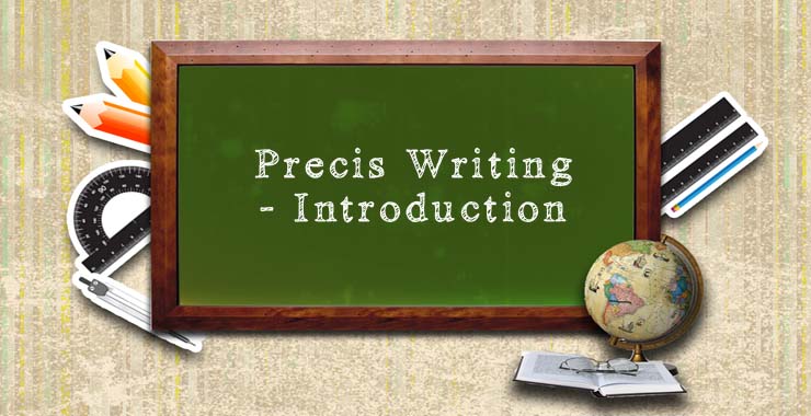 solved examples of precis writing