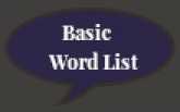 Basic Word List – 14