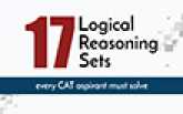 17 Must Solve Reasoning Sets for CAT 2022