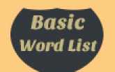 Basic Word List – 20