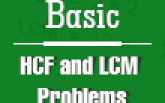 HCF and LCM Problems (Basic)