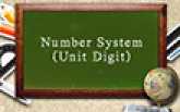 Number System: Concept of Unit Digit