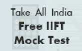 Take All India Free IIFT Mock Test