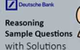 Deutsche Bank Reasoning Questions
