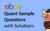 Sample Aptitude Questions of Ebay
