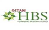 GITAM Hyderabad Business School, Hyderabad 