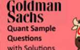 Sample Aptitude Questions of Goldman Sachs