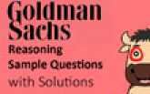 Goldman Sachs Reasoning Questions