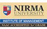 MBA Admissions 2022 Apply at NIRMA University