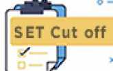 set cut off